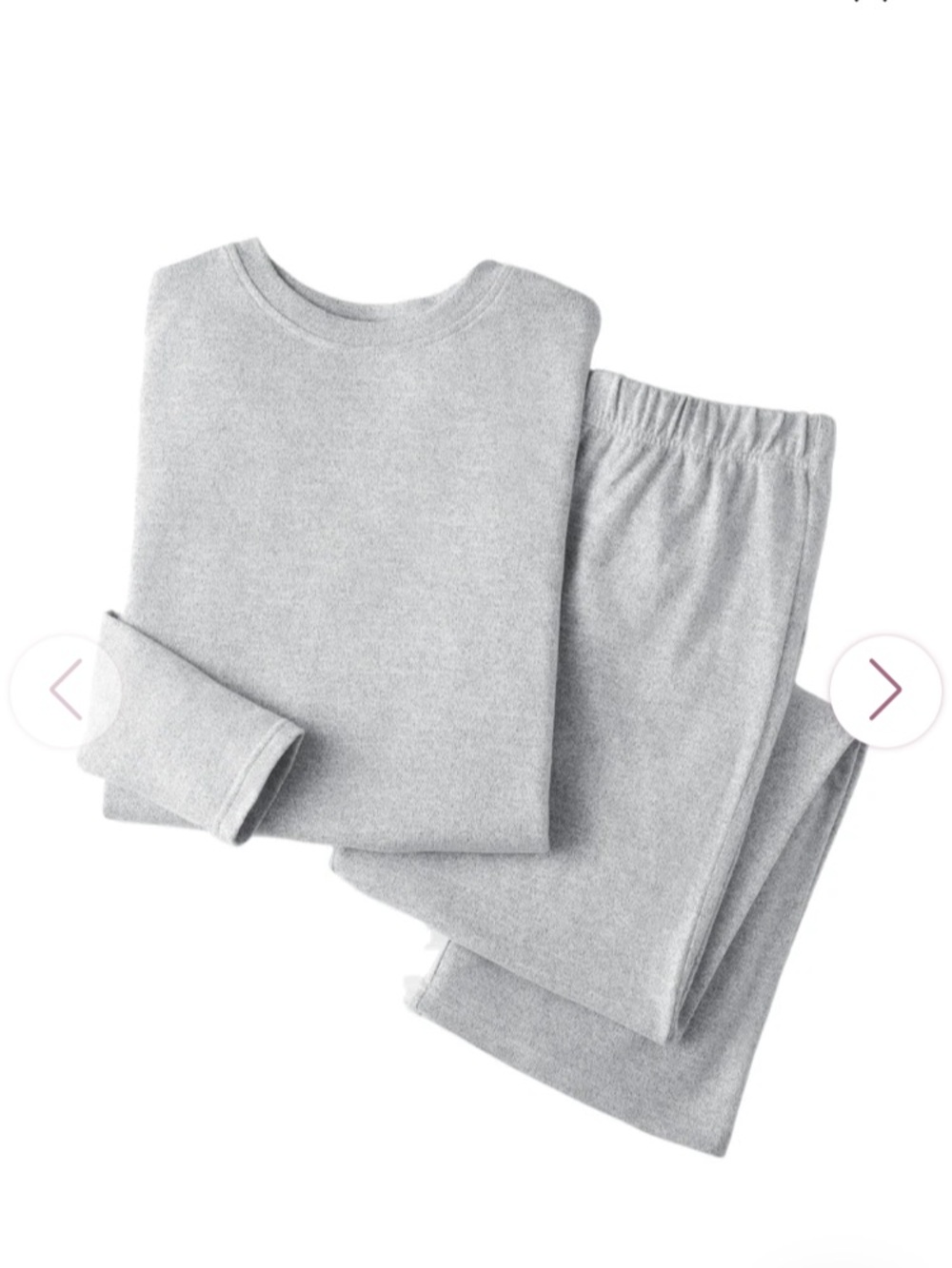 UGG MAY PJ SET- Light Gray Knit Sweater Pant Set - originally $98